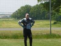 Keeper anticipates where most of the shots will go during Penalty practice  Keeper anticipates where most of the shots will go during Penalty practice : JET Footbal June 2013